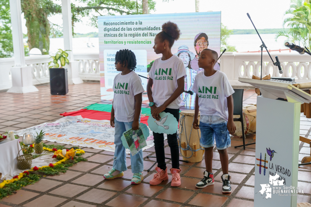 La Comisión de la Verdad realizó reconocimiento a las comunidades afro e indígenas de la cuenca del río Naya