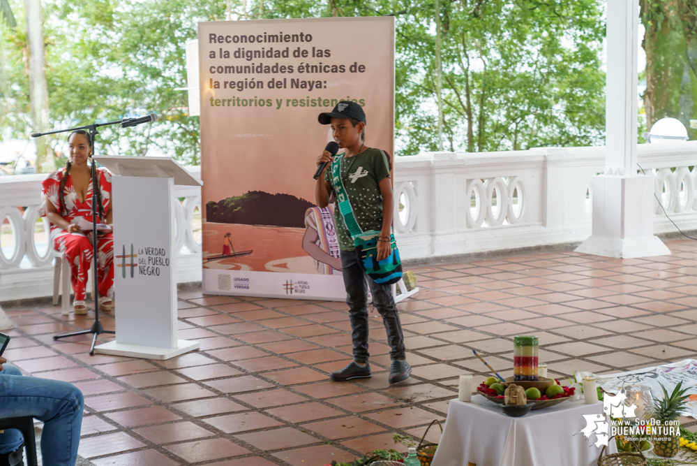 La Comisión de la Verdad realizó reconocimiento a las comunidades afro e indígenas de la cuenca del río Naya