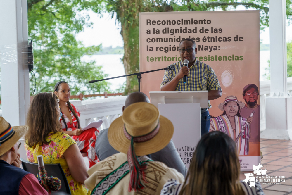 La Comisión de la Verdad realizó reconocimiento a las comunidades afro e indígenas de la cuenca del río Naya
