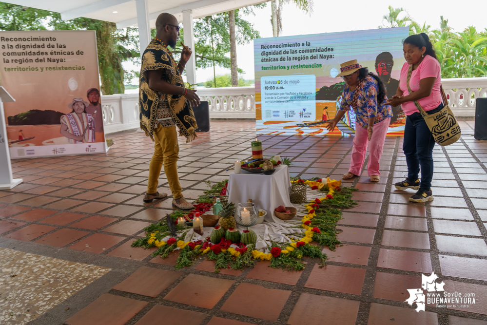 La Comisión de la Verdad realizó reconocimiento a las comunidades afro e indígenas de la cuenca del río Naya