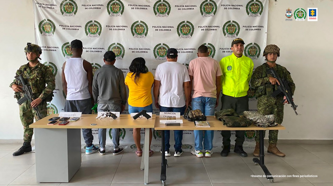 Envían a la cárcel a 4 presuntos integrantes del ‘Clan del Golfo’ en Buenaventura