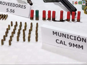 A la cárcel fueron enviadas 4 personas señaladas de pertenecer a la disidencia Jaime Martínez y quienes portaban, presuntamente armamento y municiones
