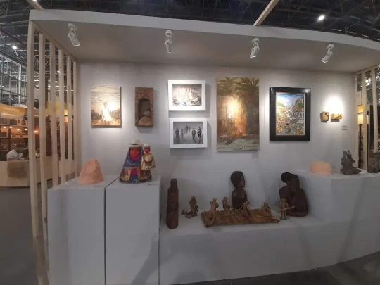 Graciela Viveros Arboleda, bonaverense del corregimiento de Zacarias, participa con sus obras en ExpoArtesano en Plaza Mayor de Medellín y próximamente en el Museo Nacional de Bogotá