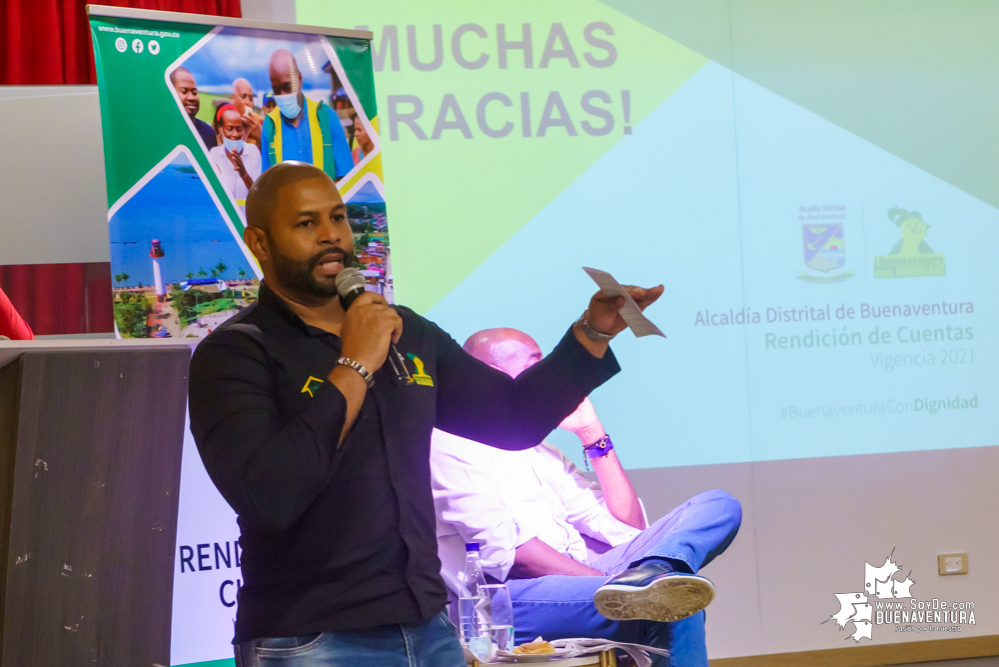 La Alcaldía Distrital de Buenaventura realizó la rendición de cuentas de la vigencia 2021