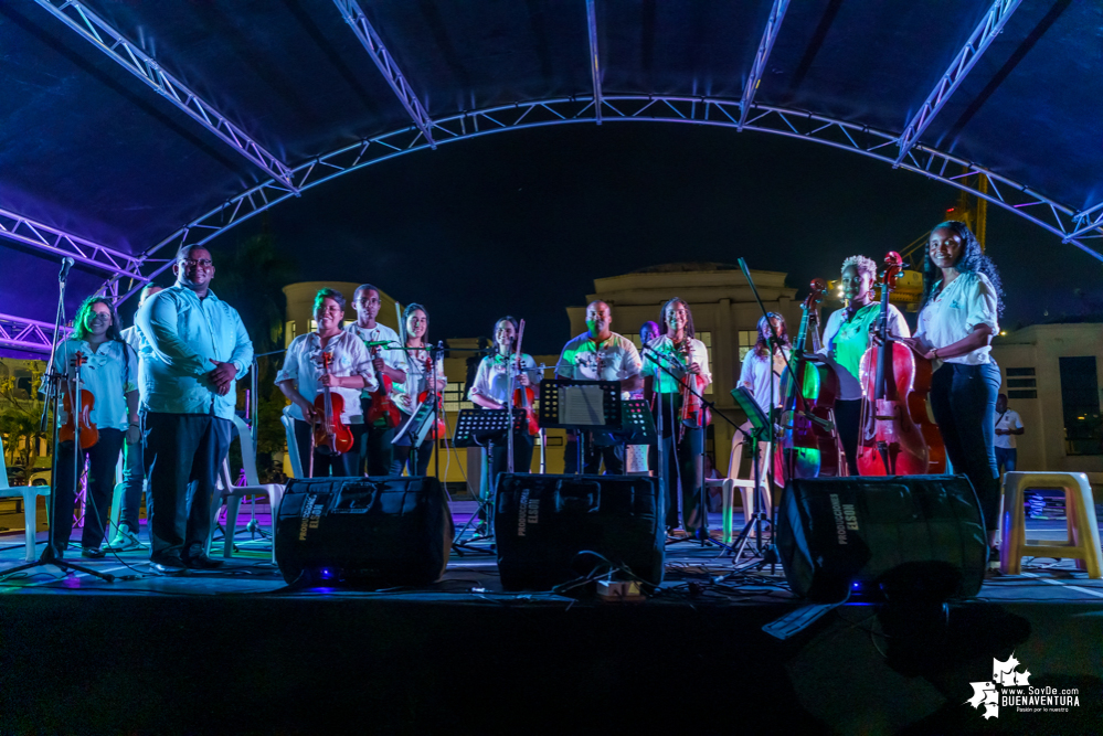 Niños, niñas y jóvenes de Buenaventura demostraron sus aptitudes musicales en el Estallido Cultural por la Paz y por la Vida