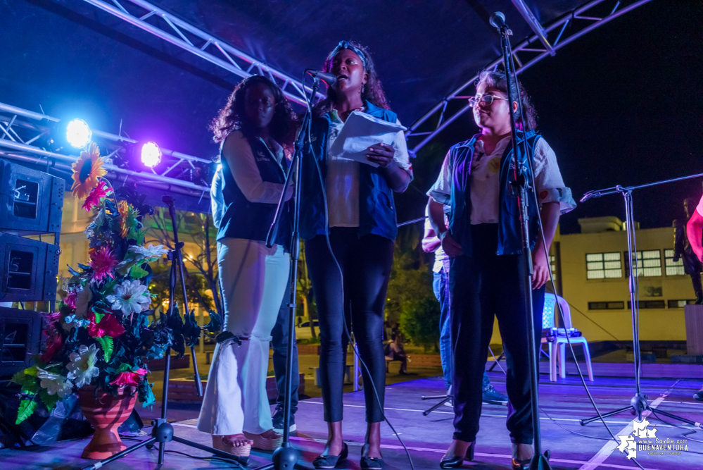 Niños, niñas y jóvenes de Buenaventura demostraron sus aptitudes musicales en el Estallido Cultural por la Paz y por la Vida