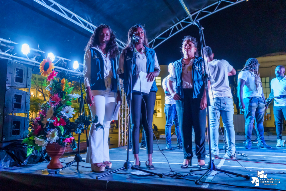 Niños, niñas y jóvenes de Buenaventura demostraron sus aptitudes musicales en el Estallido Cultural por la Paz y por la Vida
