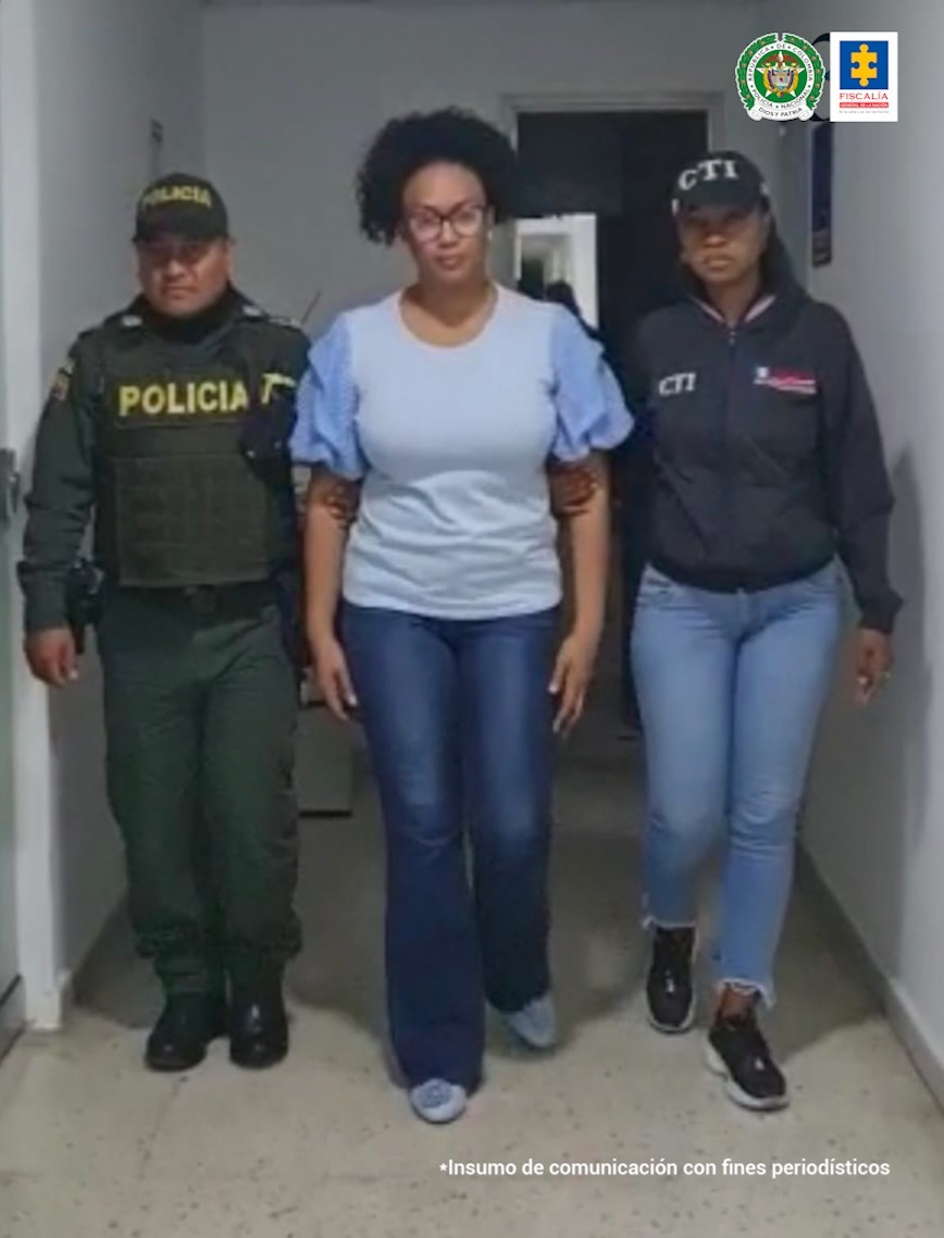 Se entregó ante el CTI la exalcaldesa de Buenaventura, Maby Viera, para cumplir la Medida de aseguramiento en su contra