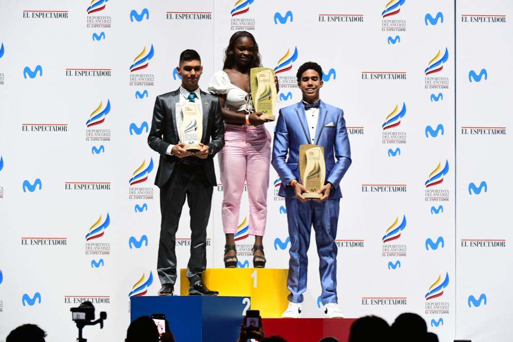 Fiesta de triunfadores en el Deportista del año El Espectador-Movistar 2022