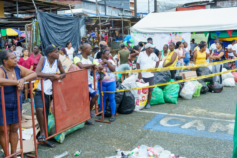 Más de 10 toneladas de residuos aprovechables fueron recuperados por el EPA Buenaventura en el barrio Juan XXIII durante el BioTrueque