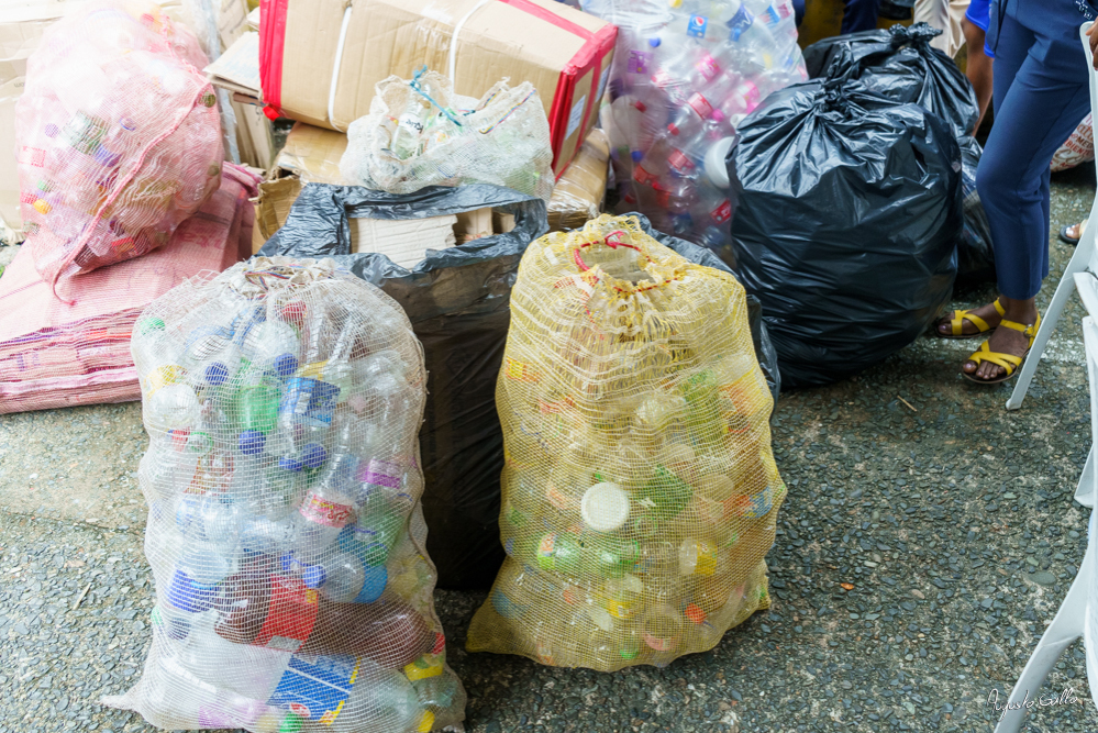 Más de 10 toneladas de residuos aprovechables fueron recuperados por el EPA Buenaventura en el barrio Juan XXIII durante el BioTrueque