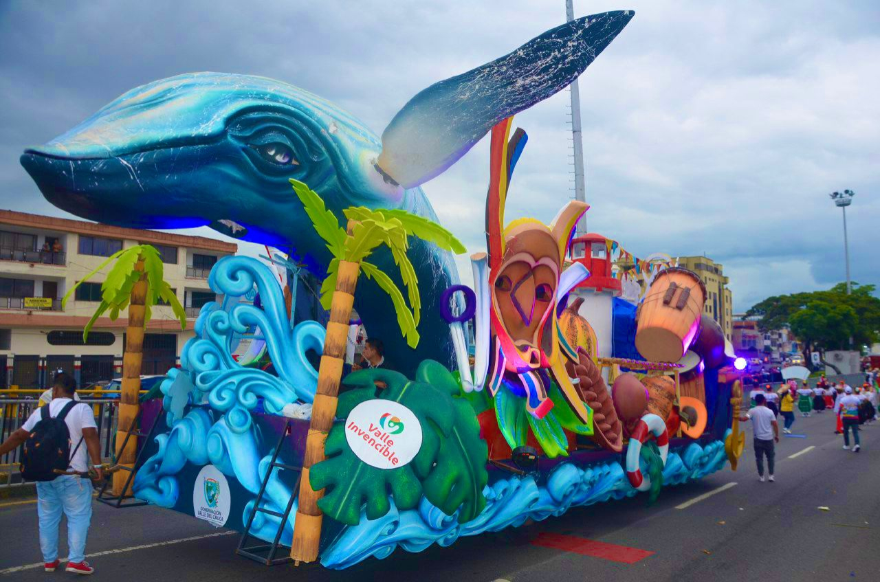 Buenaventura sobresalió con su cultura y tradición en el desfile la Fiesta de mi Pueblo, en la Feria de Cali