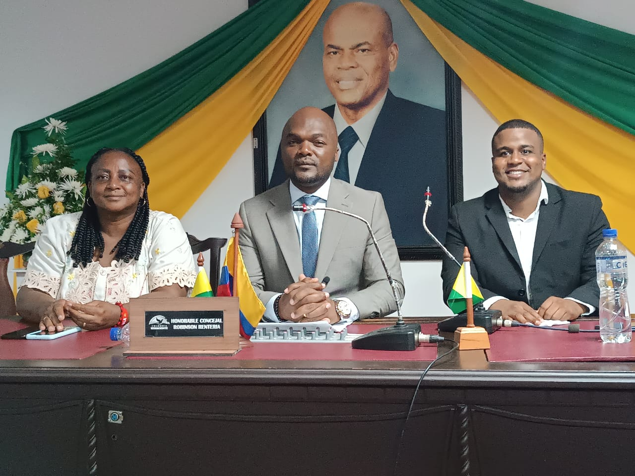 Nilson García, tomó posesión como presidente de la Mesa Directiva del Concejo Distrital de Buenaventura