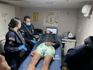 Luego de llevar 6 días a la deriva, fueron rescatados 3 pescadores cerca a la Isla de Malpelo