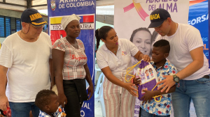 La Armada de Colombia impulsó campaña para apoyar en el renacer del Bajo Calima en Buenaventura 