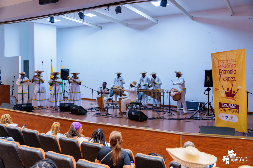 Por Buenaventura iniciaron las zonales clasificatorias al XXVII Festival de Música del Pacífico Petronio Álvarez