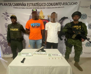 La Fuerza Pública capturó 5 presuntos integrantes de las disidencias de las FARC en Tumaco