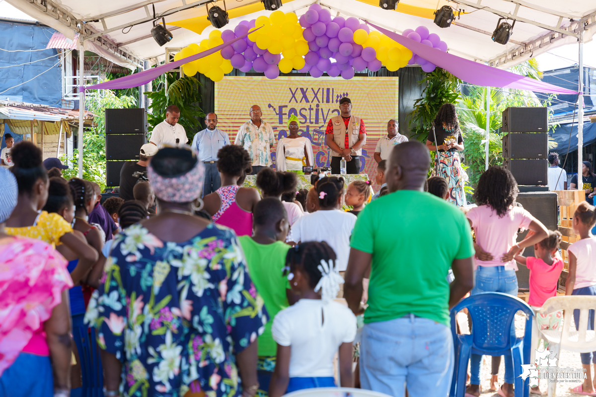 Con sabor a tradición se vivió el lanzamiento del XXXIII Festival Folclórico del Pacífico en Puente Nayero