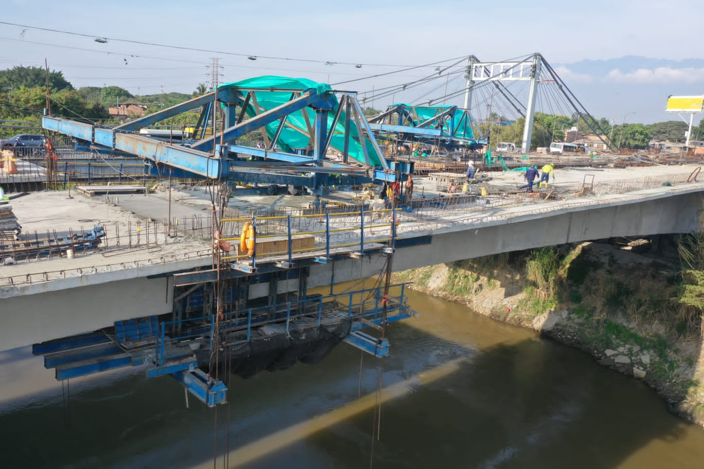 ¡Ya está lista la calzada norte del nuevo puente de Juanchito!