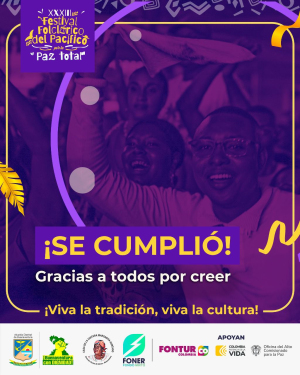 Se realizó con éxito el Festival Folclórico del Pacífico en Buenaventura después de siete años