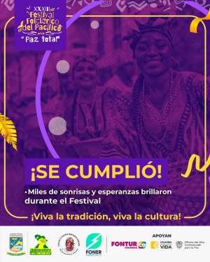 Se realizó con éxito el Festival Folclórico del Pacífico en Buenaventura después de siete años
