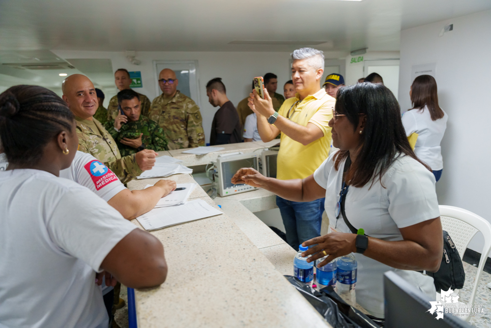Culminó con éxito la jornada de asistencia humanitaria en Buenaventura Promesa Continua 2023