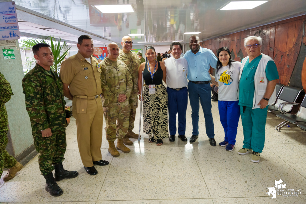 Culminó con éxito la jornada de asistencia humanitaria en Buenaventura Promesa Continua 2023