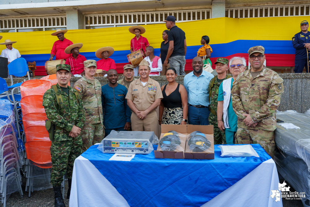 Culminó con éxito la jornada de asistencia humanitaria en Buenaventura Promesa Continua 2023