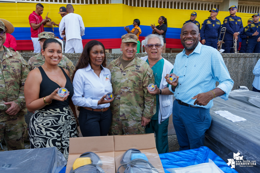 Culminó con éxito la jornada de asistencia humanitaria en Buenaventura Promesa Continua 2023