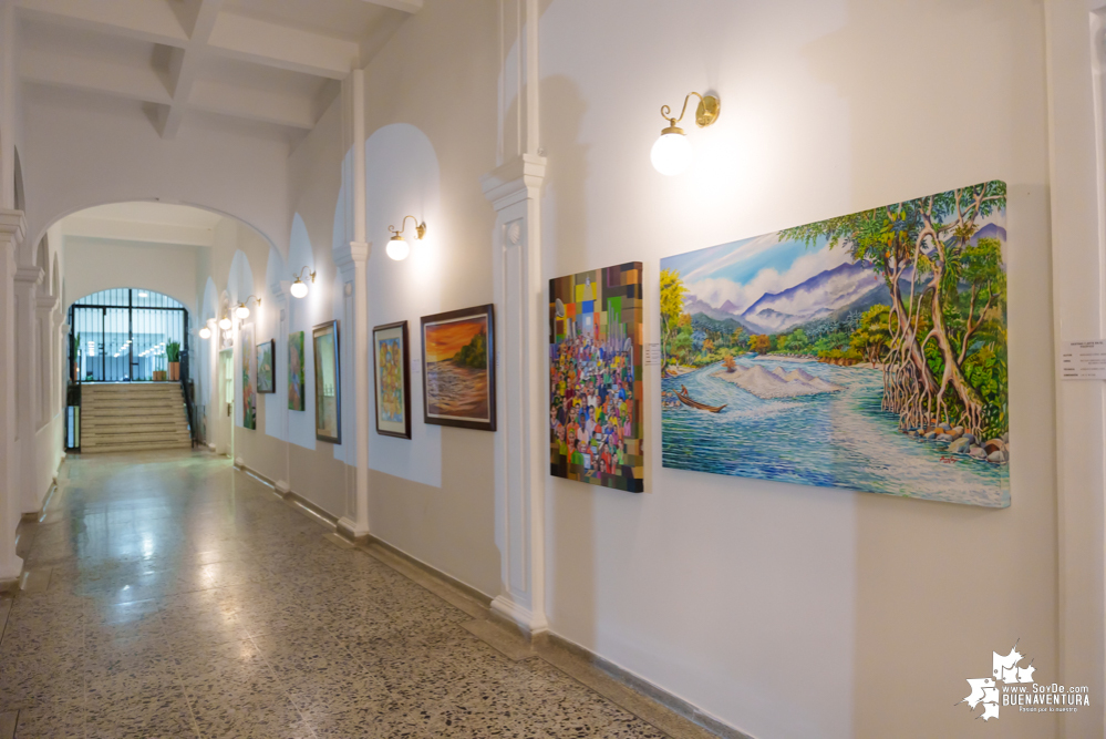 Acuarelistas de San Cipriano y el Hotel Estación dieron apertura la exposición Destino y Arte en el Pacífico