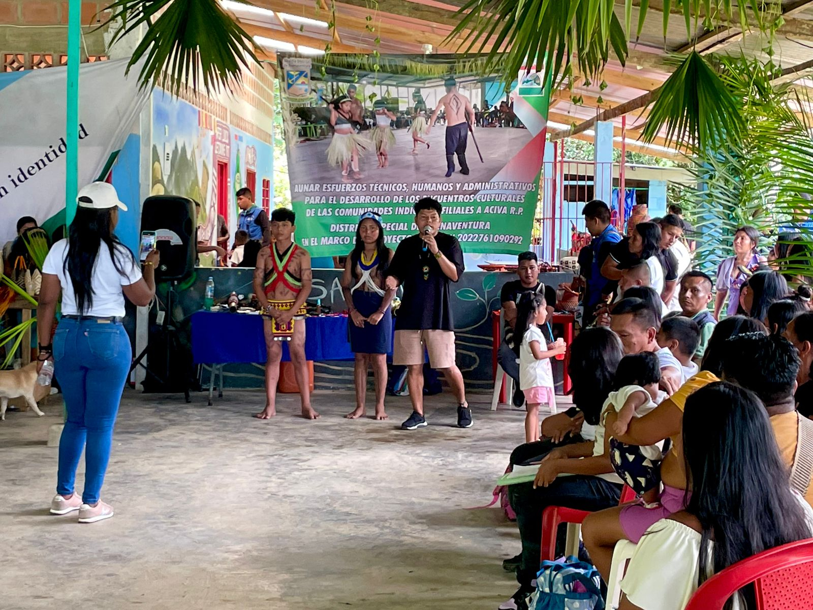 Comunidades indígenas de Buenaventura vivieron encuentro cultural en La Defina 