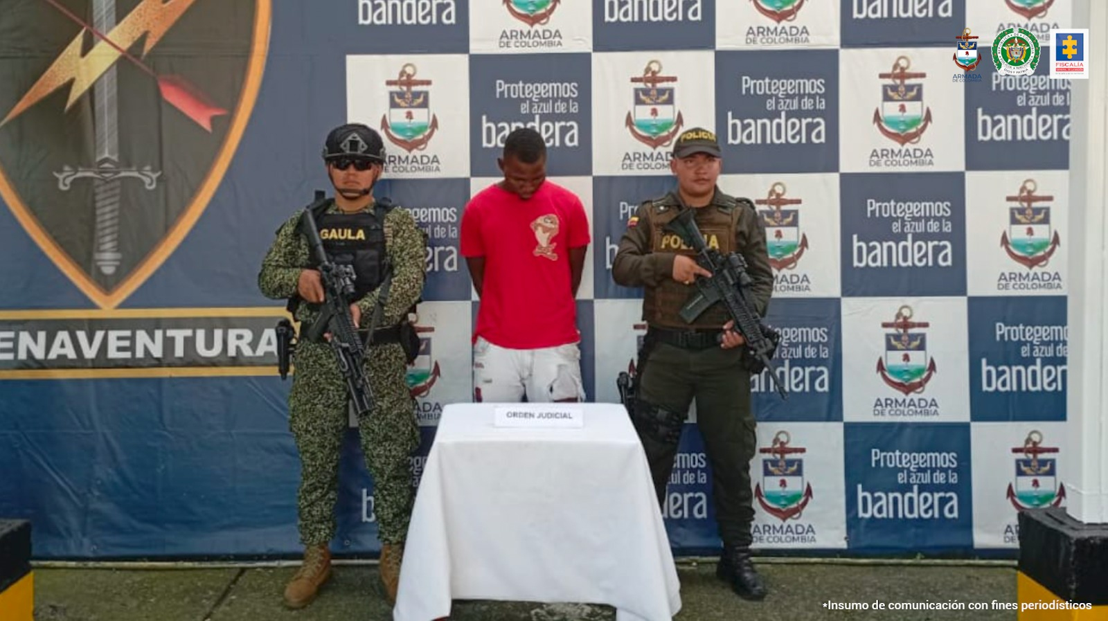 Fue privado de la libertad en Buenaventura un presunto integrante de Los Shottas procesado por extorsión agravada 