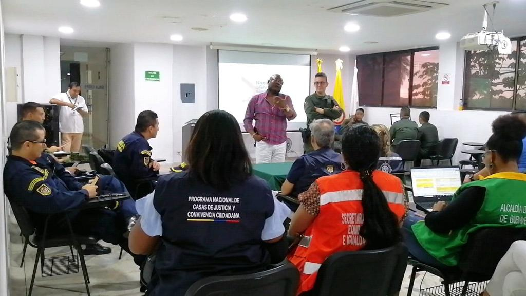 Se instalo un Puesto de Mando Unificado en Buenaventura por las elecciones territoriales del 29 de octubre de 2023