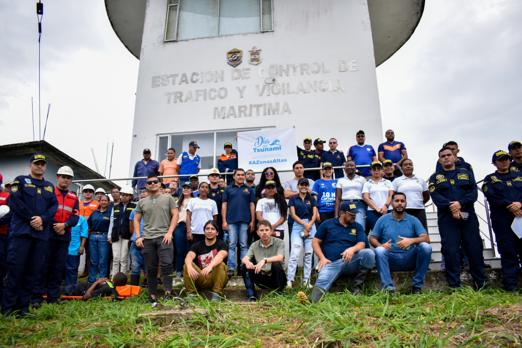 Tumaco se unió a la conmemoración del Día Mundial de Concienciación sobre los Tsunamis