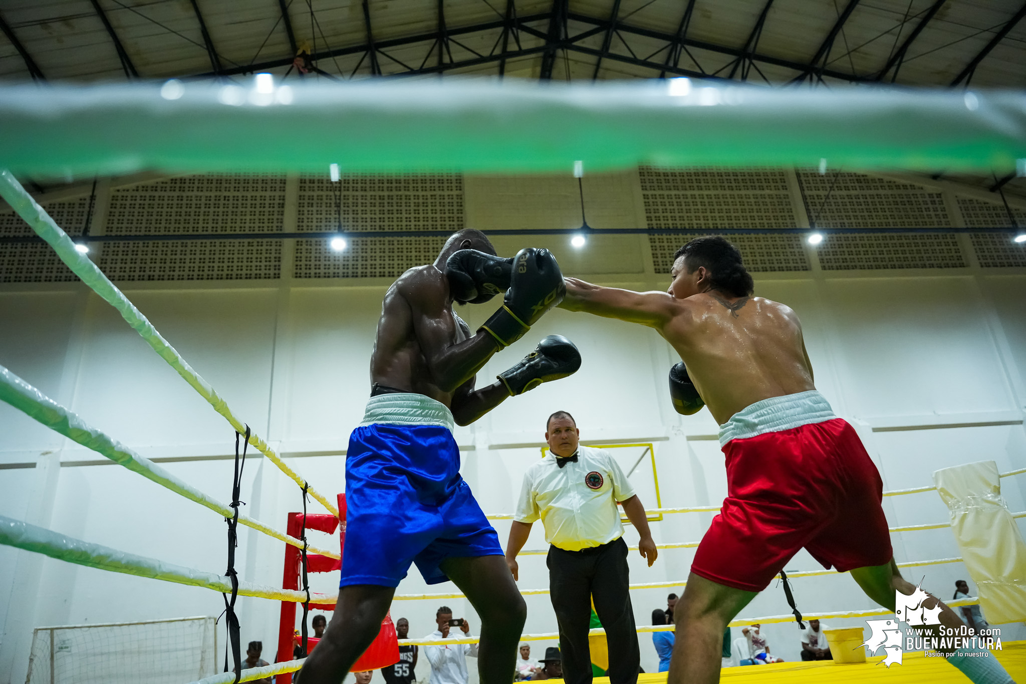 Buenaventura disfrutó la velada de boxeo nacional e internacional