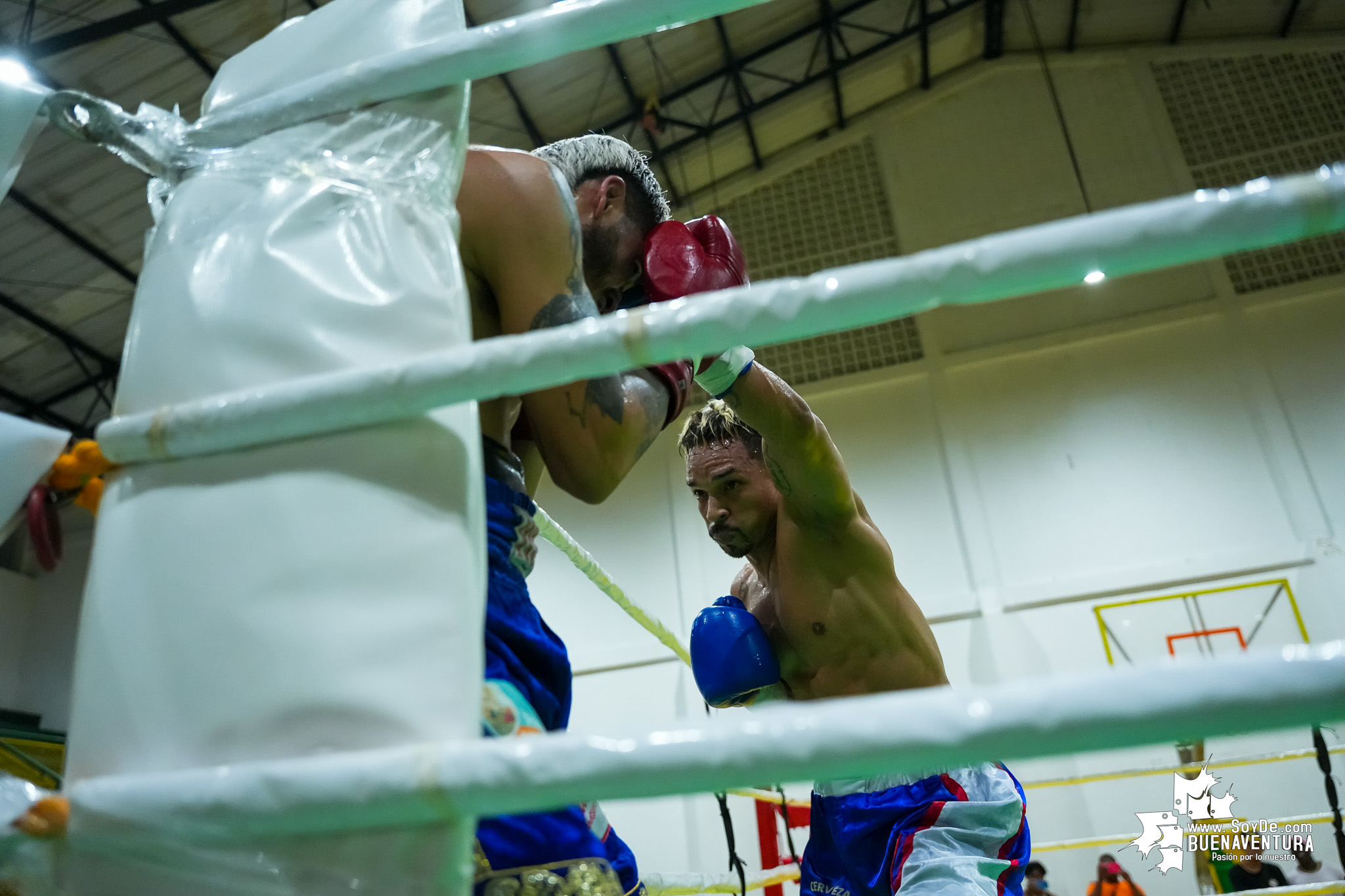 Buenaventura disfrutó la velada de boxeo nacional e internacional