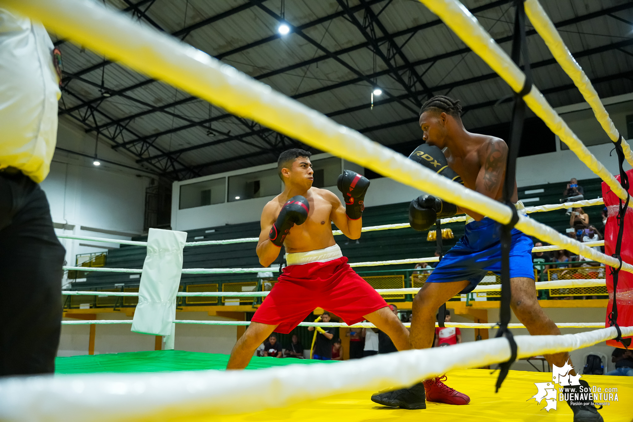 Buenaventura disfrutó la velada de boxeo nacional e internacional