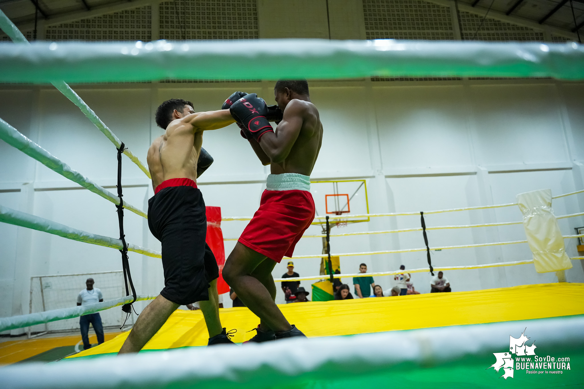 Buenaventura disfrutó la velada de boxeo nacional e internacional