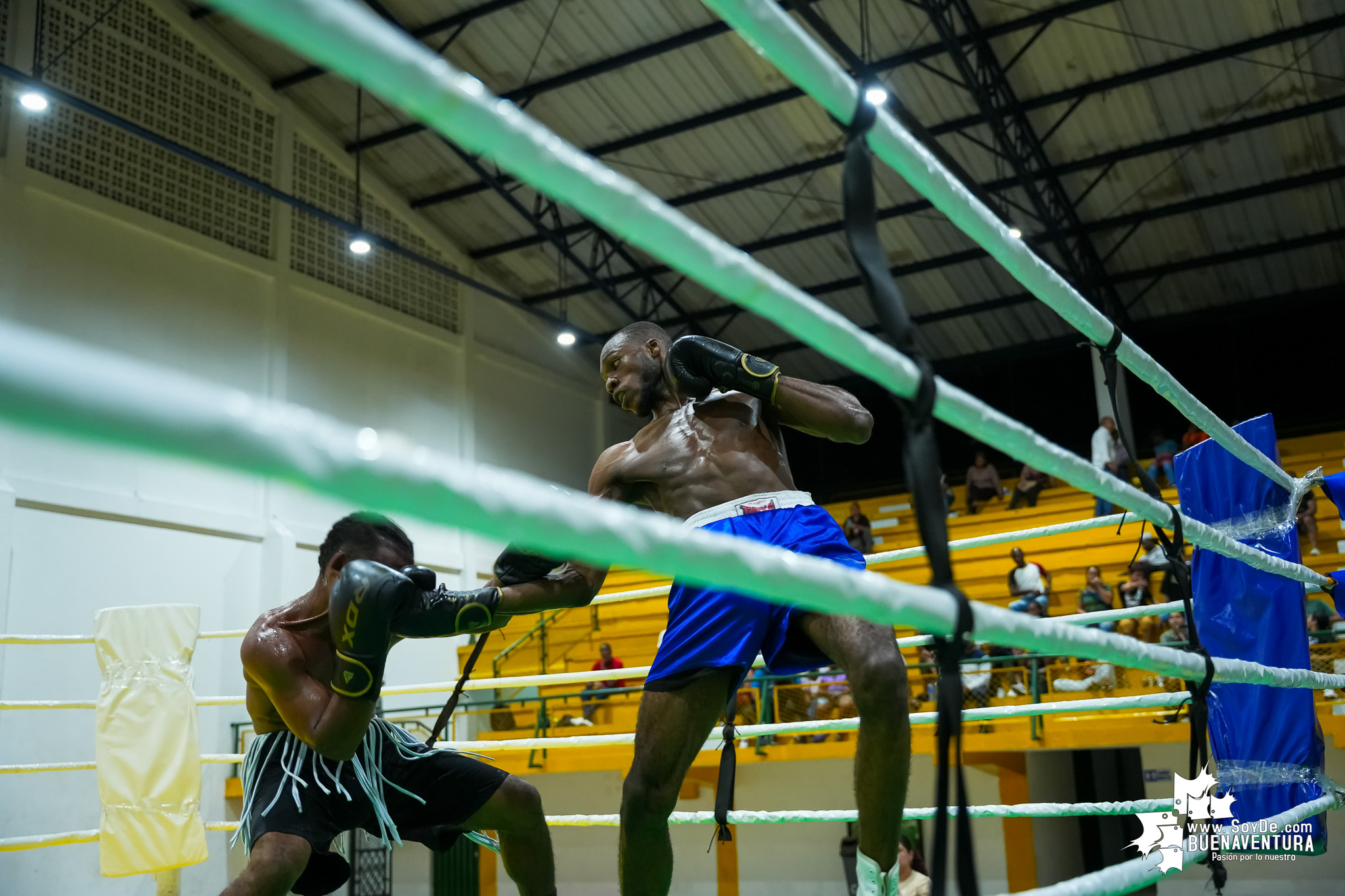 Buenaventura disfrutó la velada de boxeo nacional e internacional