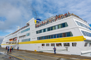 Buenaventura recibió por primera vez en la historia un crucero de turismo internacional