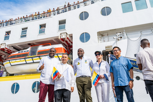 Buenaventura recibió por primera vez en la historia un crucero de turismo internacional