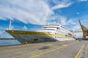 Buenaventura recibió por primera vez en la historia un crucero de turismo internacional