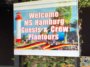 Buenaventura recibió al crucero MS Hamburg