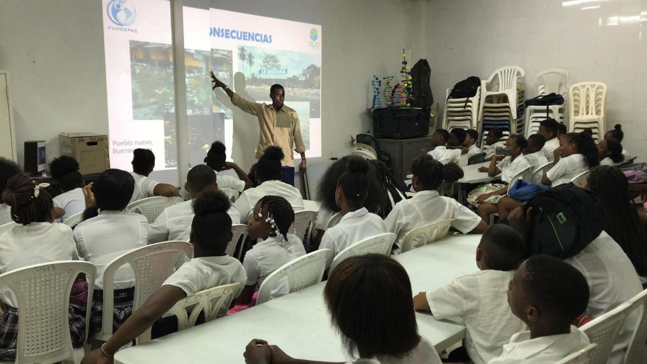 El EPA Buenaventura form&oacute; a estudiantes y deportistas en t&eacute;cnicas de econom&iacute;a circular