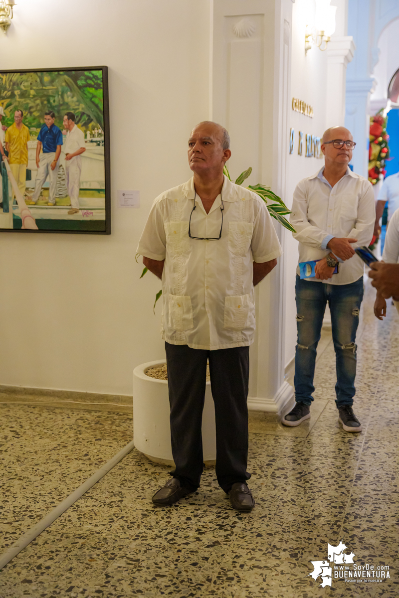 Carlos Reinel Varón expone sus obras en el Hotel Estación Buenaventura