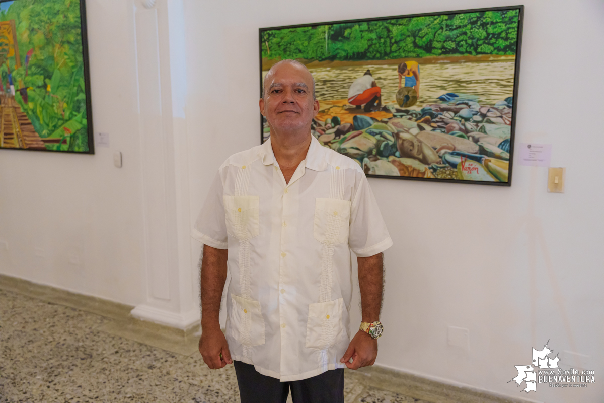 Carlos Reinel Varón expone sus obras en el Hotel Estación Buenaventura