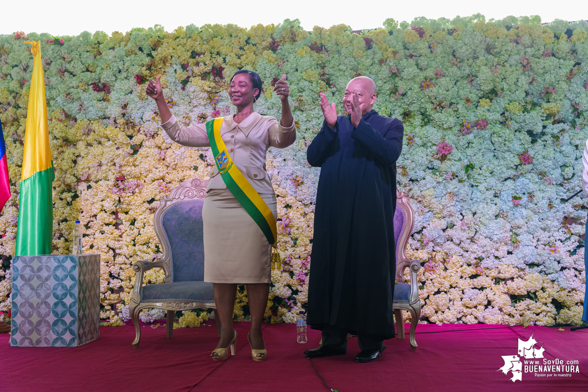 Ligia del Carmen Córdoba fue posesionada como Alcaldesa del Distrito Especial de Buenaventura