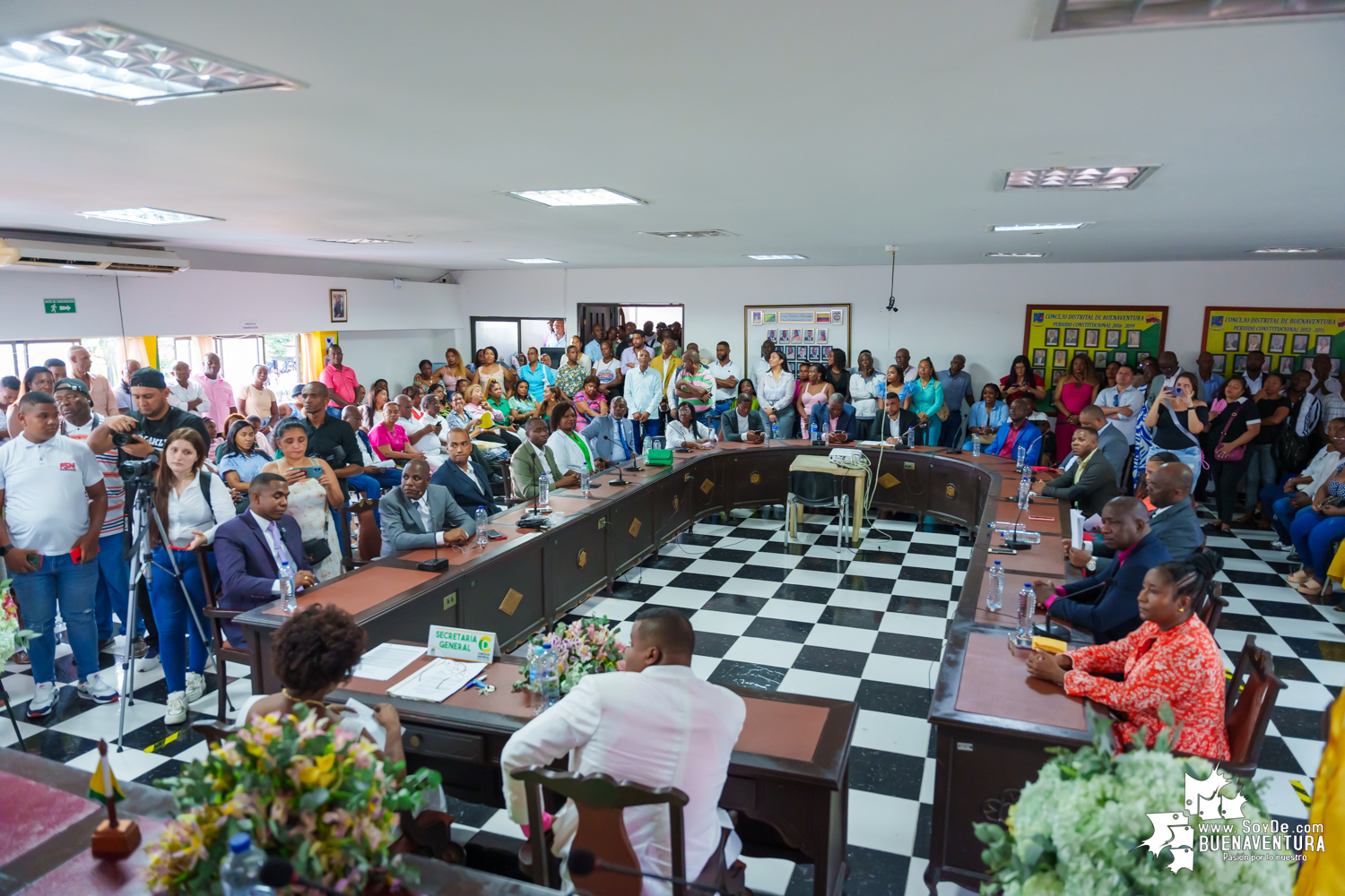 El martes 2 de enero de 2024 se realizó la posesión del Concejo Distrital de Buenaventura
