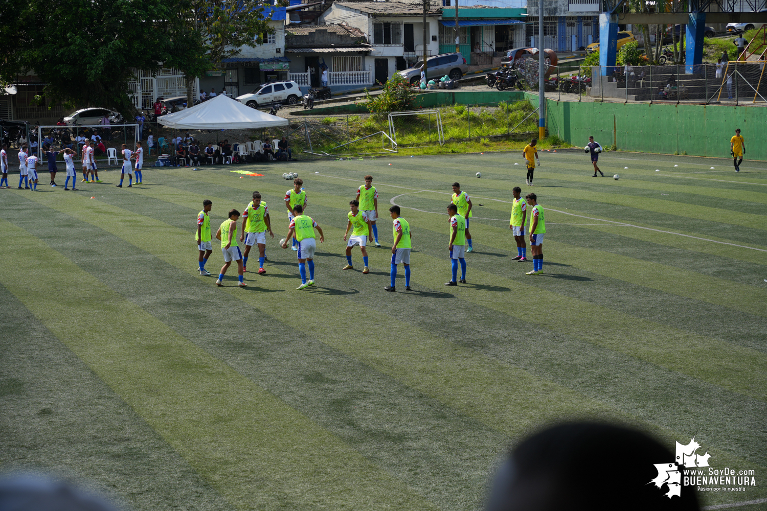 Algo más de 400 personas, asistieron al partido de fútbol internacional Sub-20 entre Buenaventura Vs. Puerto Cabello