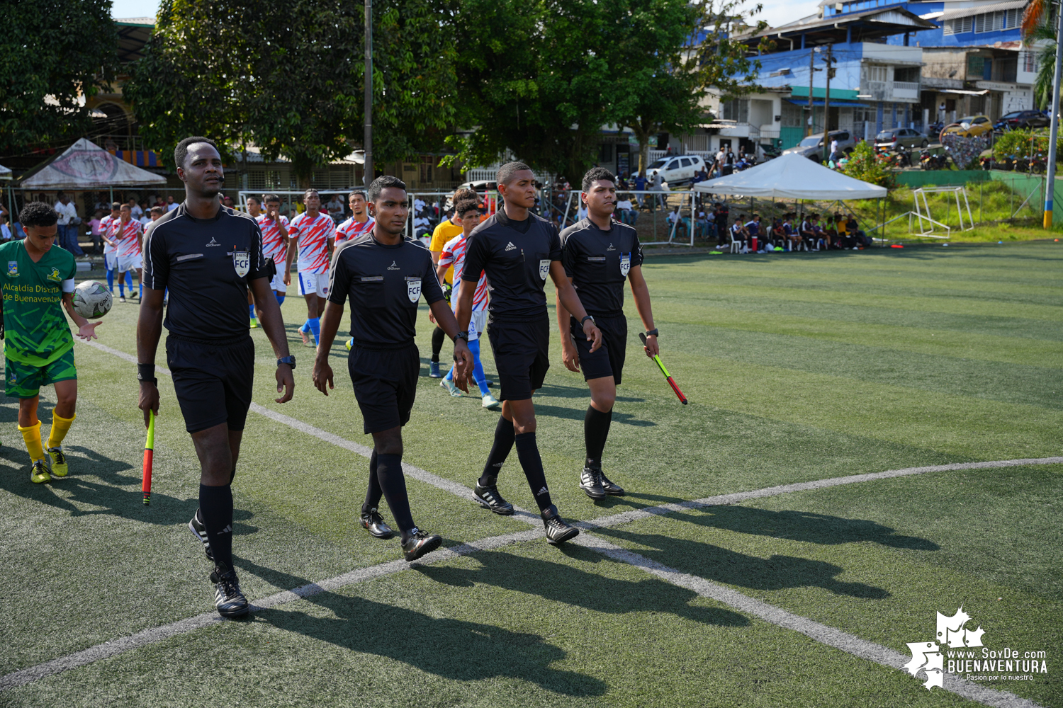 Algo más de 400 personas, asistieron al partido de fútbol internacional Sub-20 entre Buenaventura Vs. Puerto Cabello
